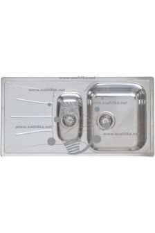 Reginox Diplomat 15 Linen KGOKG(box) 950x500, стальная, поверхность антиграфик