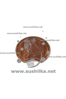 Доска разделочная Rerih круглая, деревo