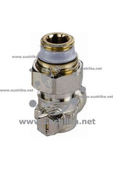 одиночный, угловой, тип Е1/AG Ду 15, Ру 10, Тmax=120°C, R1/2&quot;х G3/4&quot;, Meibes SX 10019, узел