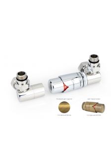 Автоматический терморегулятор 3D   правый (G 1/2&quot; НР х G 3/4&quot; НГ) 05-1422-0000