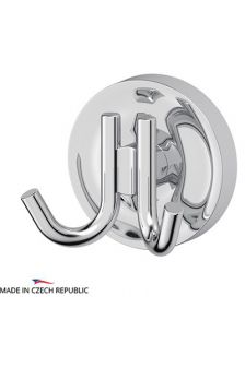 ELLUX ELE 001 Крючок двойной (хром)