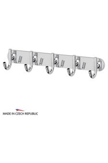 ELLUX ELE 002 Планка с пятью крючками (хром)