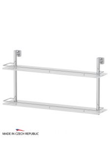 FBS ESP 066 Полка с ограничителем 70 см двойная (стекло)