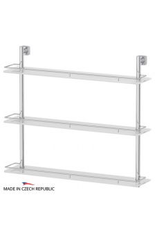 FBS ESP 071 Полка с ограничителем 70 см тройная (стекло)