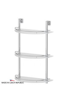 FBS ESP 082 Полка полукруглая с ограничителем 40 см тройная