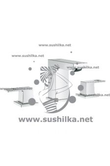 для раковины Grohe Eurocube 20351000, керамические вентили