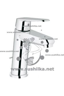 для раковины Grohe Eurodisc Cosmopolitan 23053002, уменьшенный, с цепочкой