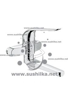 для умывальника Grohe Euroeco Special 32772000, вынос излива 222 мм