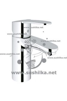 для раковины Grohe Eurostyle Cosmopolitan 33557002, с цепочкой