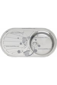 Reginox Galicia LUX OSP 852x442, стальная, сливное отверстие 1,5&#039;&#039;