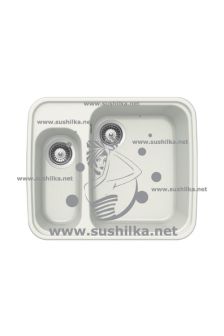 Reginox Genova 597x500 White, гранит