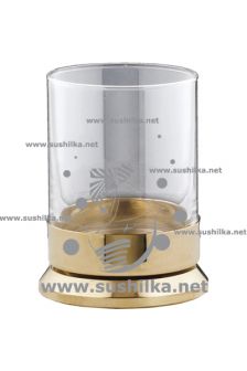 Glionna Bagno VERA V/212-B Gold Держатель для зубных щеток (стакан), золото