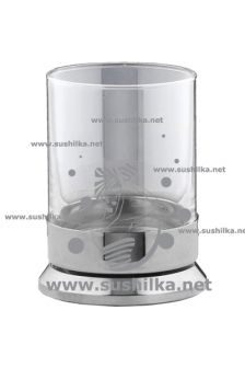 Glionna Bagno VERA V/212-B СR Держатель для зубных щеток (стакан), хром