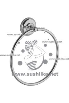 Glionna Bagno VERA V/202 СR Держатель для полотенца (кольцо), хром