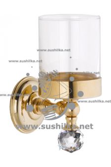 Glionna Bagno VERA V/204 Gold Держатель для зубных щеток (стакан подвесной), золото