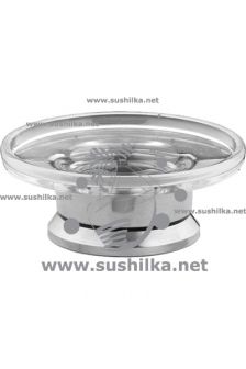 Glionna Bagno VERA V/212-S СR Мыльница настольная, хром