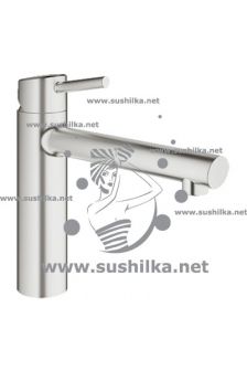 для мойки Grohe Concetto New 31128DC1, с поворотным изливом, цвет - суперсталь