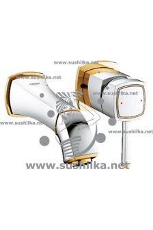 для раковины Grohe Grandera 19929IG0, верхняя монтажная часть, цвет - хром/золото