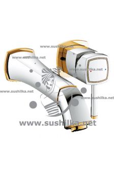 для раковины Grohe Grandera 19930IG0, верхняя монтажная часть, цвет - хром/золото