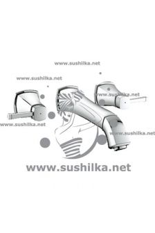 для раковины Grohe Grandera 20415000, излив 234 мм, цвет - хром