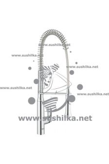 для мойки Grohe K7 32950000, профессиональный, цвет - хром