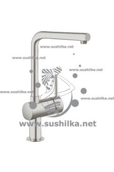 для мойки Grohe Minta 31375DC0, с поворотным L-образным изливом, суперсталь