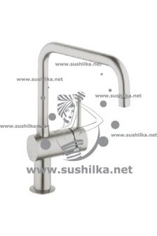 для мойки Grohe Minta 32488DC0, с поворотным U-образным изливом, суперсталь
