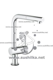 для мойки Grohe Minta Touch 31360000, сенсорный с выдвижным L-изливом, хром