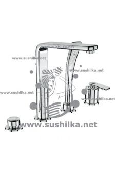 для ванны Grohe Veris 19373000, с душевым набором, цвет - хром