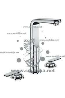 для раковины Grohe Veris 20180000, со сливным гарнитуром, цвет - хром