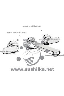 настенный Grohe Veris 20181000, для раковины, верхняя монтажная часть