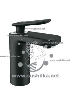 для раковины Grohe Veris 23064KS0, с донным клапаном, цвет - черный бархат