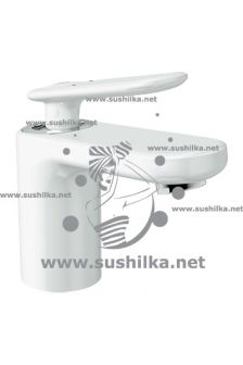 для раковины Grohe Veris 32183LS0, с донным клапаном, цвет - белая луна