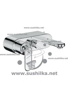однорычажный Grohe Veris 32195000, для ванны, цвет - хром