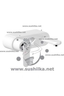 однорычажный Grohe Veris 32195LS0, для ванны, цвет - белая луна