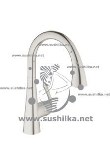 для мойки Grohe Zedra New 32294SD1, с профессиональной лейкой, нержавеющая сталь