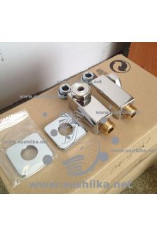 Квадратные углы для полотенцесушителя Грота хром