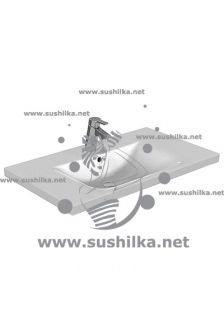 Ideal Standard Connect E812801, прямоугольная, 70 см