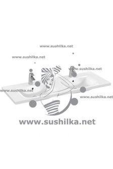 Ideal Standard Connect E813601, двойная