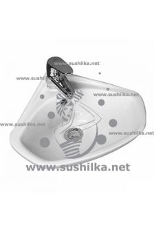 Ideal Standard Ecco W412601, угловая, подвесная, 43 см