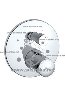 для ванны Ideal Standard Melange A4891AA, внешняя часть встраиваемого термостата