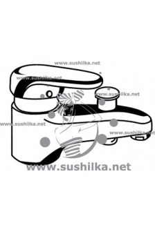 для ванны Ideal Standard Slimline B1417AA, монтаж на бортик ванны