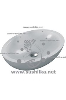 Ideal Standard Strada K078401, овальная, накладная, 60 см