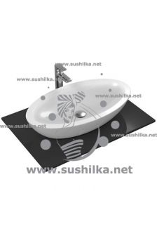 Ideal Standard Strada K078501, овальная, накладная, 75 см