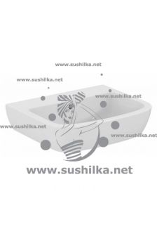 Ideal Standard Tempo T056501, прямоугольная, для установки с пьедесталом, 55 см