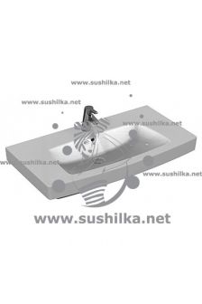 Ideal Standard Ventuno T001901, прямоугольная, универсальный монтаж, 100 см