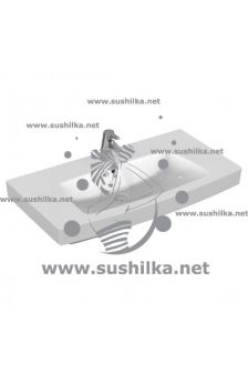 Ideal Standard Ventuno T002301, прямоугольная, накладная, 100 см