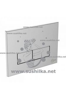 накладная панель для унитаза Ideal Standard W3708AD, матовый хром