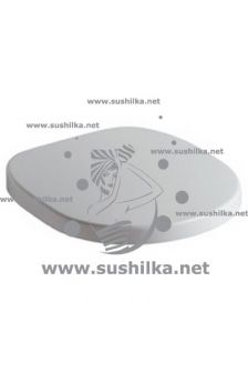 Ideal Standard Connect E712801, с крышкой, стальные шарниры