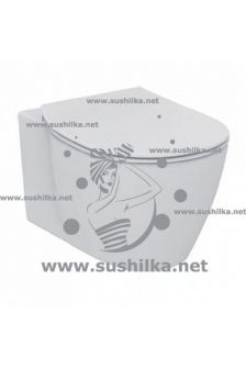 подвесной Ideal Standard Connect E772101, без сидения, выпуск в стену